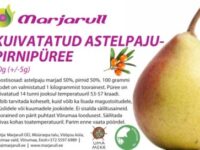 Kuivatatud astelpaju-pirni-püree