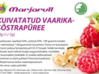 Kuivatatud vaarika-sõstra-püree